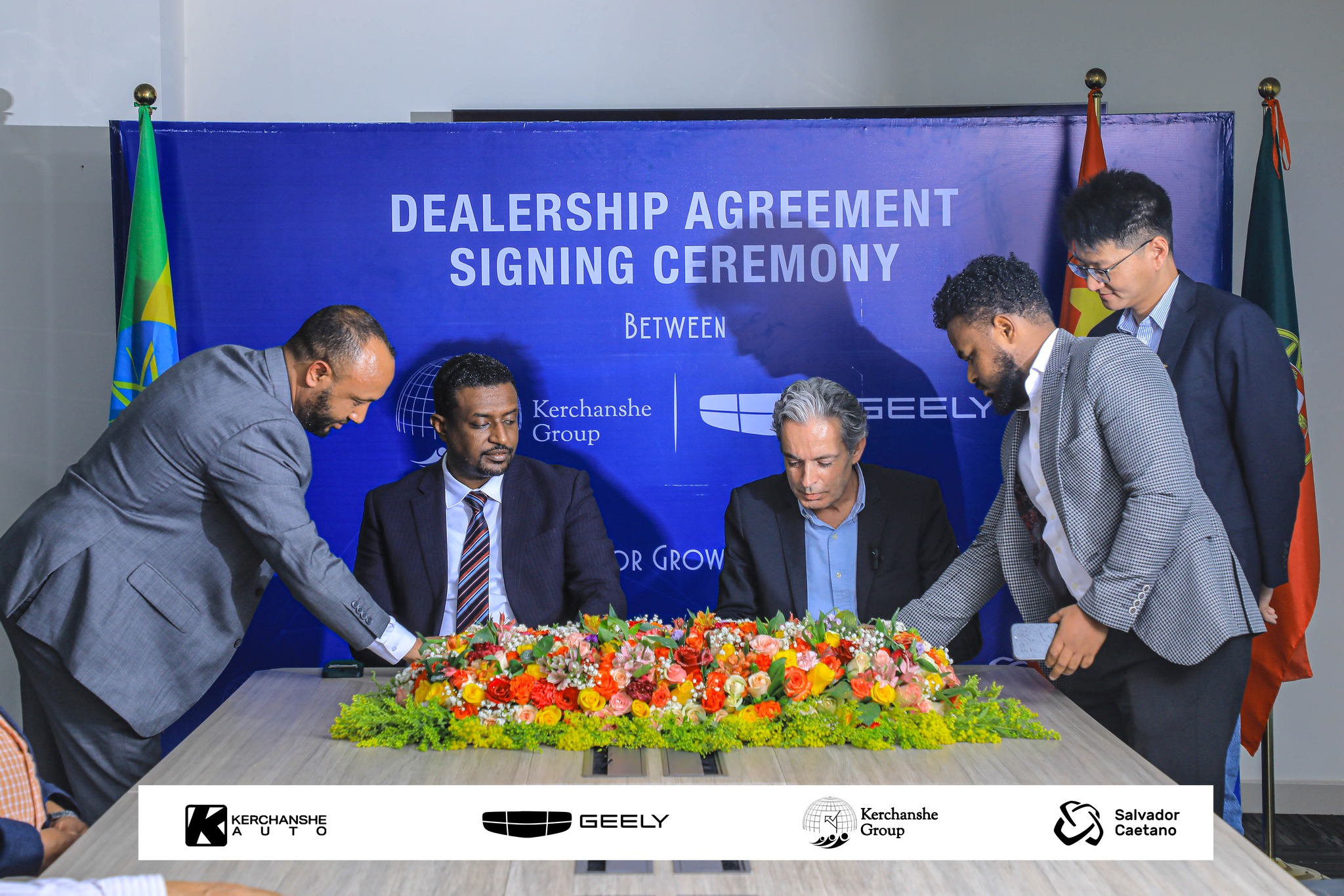 Kerchanshe CEO at Geely Launch